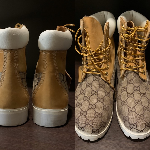 Gucci X Timberland Customs boots - Picture 7 of 9
